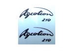 Typenbeschriftung "Agrotron 210"